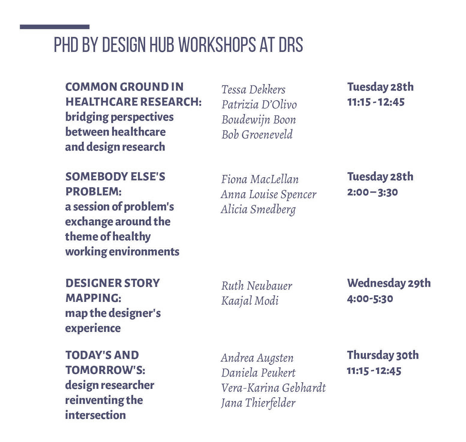 Our workshop “First Aid Toolkit: Surviving Design Research in Healthcare” (before: common ground in healthcare research, bridging perspectives between healthcare and design research) was held at Design+Research+Society 2016 and hosted by PhD by Design. 